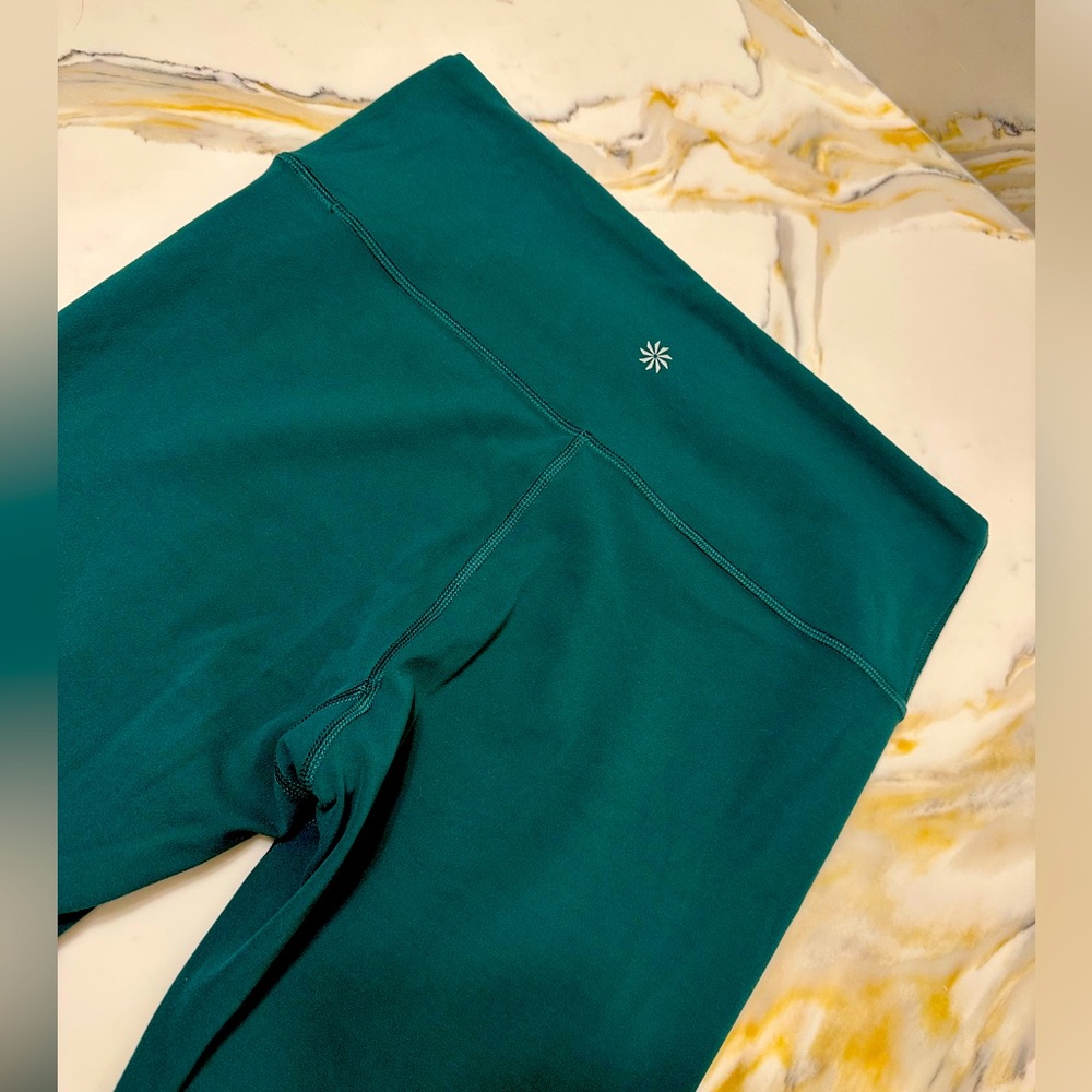 Athleta green tights